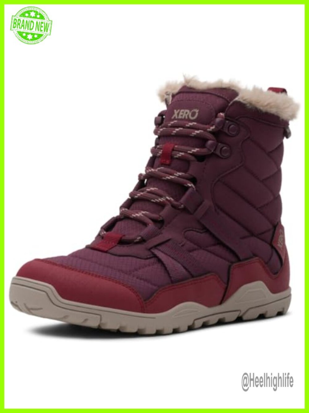 Waterproof Insulated Barefoot Snow Boots Minimalist Winter Ankle